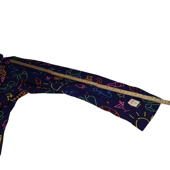 OppoSuits Mens US42 Beach Party Neon Print Blazer Jacket EU52 Summer Novelty AOP - Picture 11 of 16